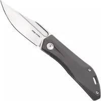 Real Steel Ventus ATS 7041 Satin N690, Grey Titanium, Taschenmesser