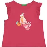 United Colors of Benetton T-Shirt 3I1XG10JK Rosa Regular Fit