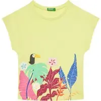 United Colors of Benetton T-Shirt 3I1XG10JH Gelb Regular Fit