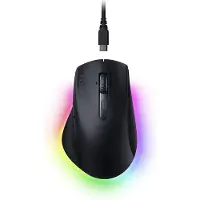 Razer Pro Click V2, rechts, Optisch, RF Wireless + Bluetooth + USB Type-C, 30000 DPI, Schwarz