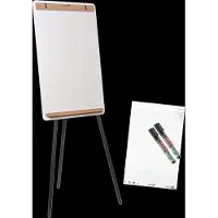 Legamaster Flipchart SKETCH INFINITE, Stahl, weiß emailliert, 90 Grad drehbar, Tafel B 690 x H 1100 mm + Starterset