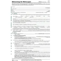 Rnk Mietvertrag Formular Papierformat: DIN A4 selbstdurchschreibend: Nein