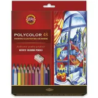 Kohinoor Kunstkreiden Polycolor 3836 - 48 Stück