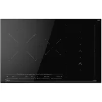 Teka IZS 86630 MST, Schwarz, Integriert, 80 cm, Zonen-Induktionskochfeld, Glaskeramik, 4 Zone(n)