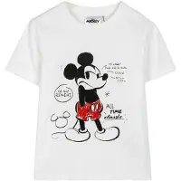 Disney Mickey Mouse Disney Micky Maus T-Shirt, Weiß, 92-98