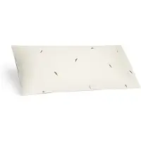 Yumeko Kissenbezug Baumwollsatin 40x80 Weiß - Eco, Bio & Fairtrade
