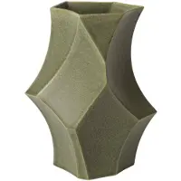Ferm Living Vase Cueva Dark Sage 26 cm