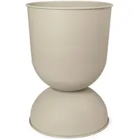 Ferm Living Hourglass Pflanzentopf Small Cashmere - , Hourglass, Beige, Metall