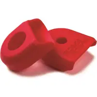 Race Face Crank Boot Schutz – 2 Stück für Kurbeln rot A10066RED