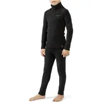 Viking Europe Arctis Polartec Fleece Unterwäsche Set Kinder schwarz Kindergrösse 140 2021
