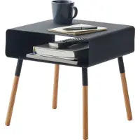 Yamazaki Beistelltisch Plain Open Black