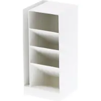 Yamazaki Aufbewahrungsbox Tower Desk Stand White