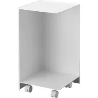 Yamazaki Toilettenpapierhalter mit Rollen Tower White