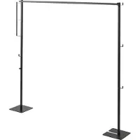 Yamazaki Trockenständer Wäscheständer 175x160cm Metall zusammenklappbar schwarz