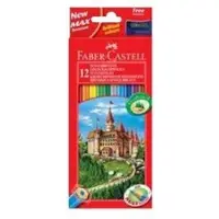 Faber-Castell Farbstift Packung mit 12 Colour Ecopencils (120112)