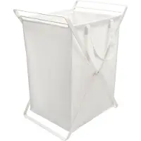 Yamazaki Wäschekorb mit herausnehmbarer Tasche TOWER