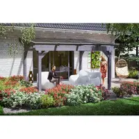 Skanholz Terrassendach "Sanremo", Leimholz