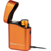 Olight Baton 4 Premium Kit Taschenlampe Aufladbar Orange