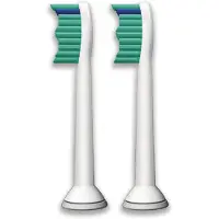 Philips Sonicare ProResults Standard-Bürstenkopf für Schallzahnbürste HX6012/05, 2 Stück(e), Grün, Weiß