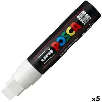 Posca PC-17K weiße Filzstifte - Set mit 5 Stück