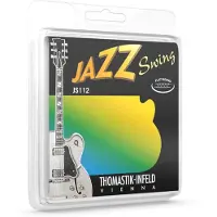 Thomastik JS111 Jazz Swing Flatwound Electric vermessingte Diskantsaiten 11