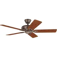 Hunter Savoy AB Loftsventilator (Ø) 132 cm Vingefarve: Mahogni, Kirsebærtræ Chassisfarve: Rav