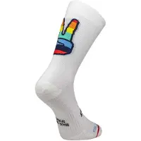 Sporcks Hände hoch Socken weiß, Größe S