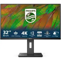 Philips 3000 series 32B1U3900/00, 80 cm (31.5"), 3840 x 2160 Pixel, 4K Ultra HD, LCD, 4 ms, Schwarz