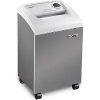 Dahle Aktenvernichter 404 AIR, Partikelschnitt 4 x 40 mm, in Holzschrank