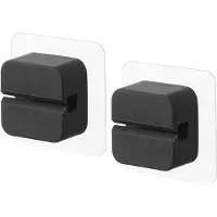 Yamazaki Handtuchhaken Tower Black - 2er-Set