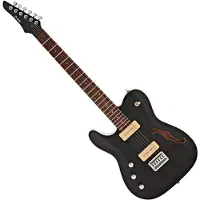G4M 734 SH Linkshänder-E-Gitarre Transparent Black