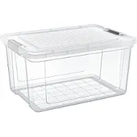Storage solutions Vorratsbox, 30 Liter, transparent