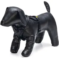 Beeztees Geschirr Supreme Y - Hundegeschirr Parinca schwarz 37 - 40 cm Nylon