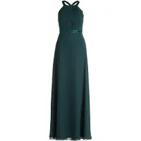 VM Abendkleid rückenfrei in Dusty Slate | Gr.: 36
