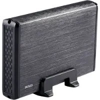 Deltaco MAP-GD33U3, HDD-Gehäuse, 3.5", Serial ATA III, USB Anschluss, Schwarz