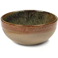Serax Schüssel Surface Tableware by Sergio Herman Indi Grey S 9 cm