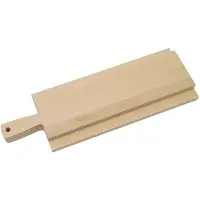 Il Cucinino Schneide- und Servierbrett Buchenholz (60 x 20 x 2 cm)
