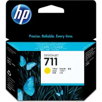 HP 711 Gelb DesignJet Tintenpatrone, 29 ml, DesignJet T120 und DesignJet T520 ePrinter-Serie, Thermal Inkjet, Gelb, CZ132A, Singapur, Malaysia, 114 mm