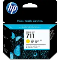 HP 711 (CZ136A) Druckerpatrone 3x Gelb - Multipack