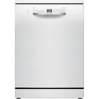 Bosch Serie 2 SMS2HTW02E, Freistehend, Standardgröße (60 cm), Weiß, Weiß, Tasten, 1,75 m