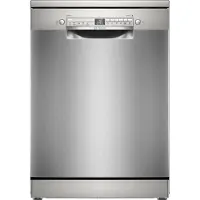 Bosch Serie 2 SMS2HTI02E, Freistehend, Standardgröße (60 cm), Edelstahl, Tasten, 1,75 m, 1,65 m