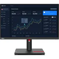 Lenovo ThinkVision T22i-30 Monitor, 54,6 cm (21.5"), 1920 x 1080 Pixel, Full HD, LED, 6 ms, Schwarz