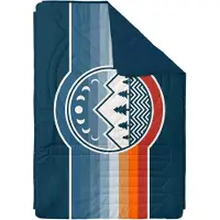 Voited - 4-in-1 Campingdecke - Ripstop Blanket Camp Vibes Two - Blau