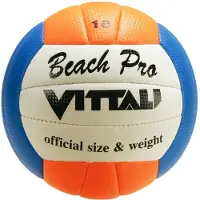 HOT Sports + Toys Volleyball Beachball Vittali Pro Softtouch Strand