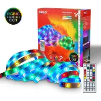 Briloner LED Strip 5m Band RGB CCT Streifen Fernbedienung Dimmbar Smart Selbstklebend