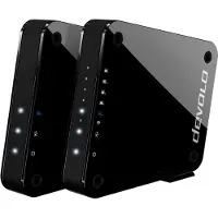 Devolo GigaGate, 1733 Mbit/s, Ethernet/LAN, Schwarz