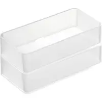 Yamazaki Organizer Tower 2 White White Medium