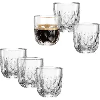 Leonardo GOCCE Espressoglas (2) 60 ml 6er Set