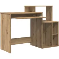 vidaXL Schreibtisch Artisan-Eiche 120,5 x 44 x 88,5 cm Holzwerkstoff