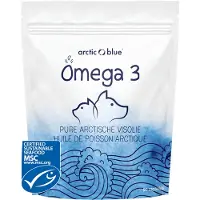 Arctic Blue Omega 3 - Fischölkapseln für Kunde, Katzen & Pferde 90 St Kapseln